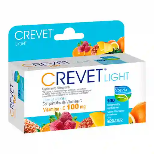 Crevet Light Suplemento Alimenticio con Vitamina C 