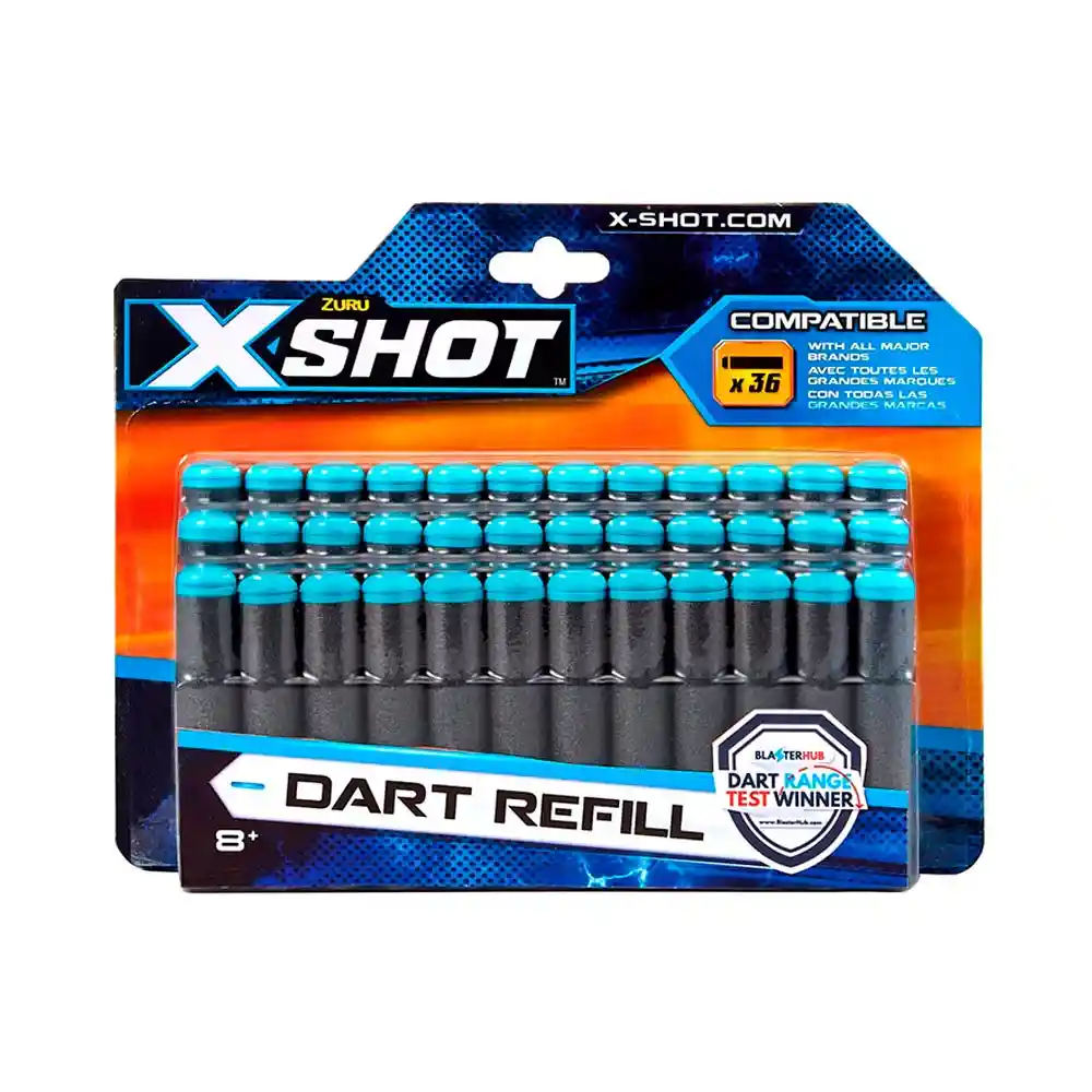 X Shot Pack Dardos