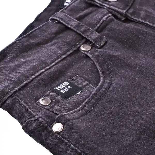 Jean Skinny Niño Negro Talla 16 Pillin