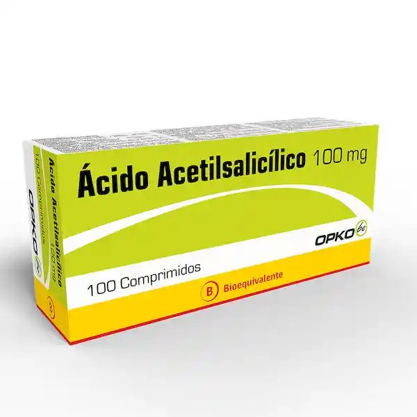 Acido Acetilsalicilico Opko(100 Mg)