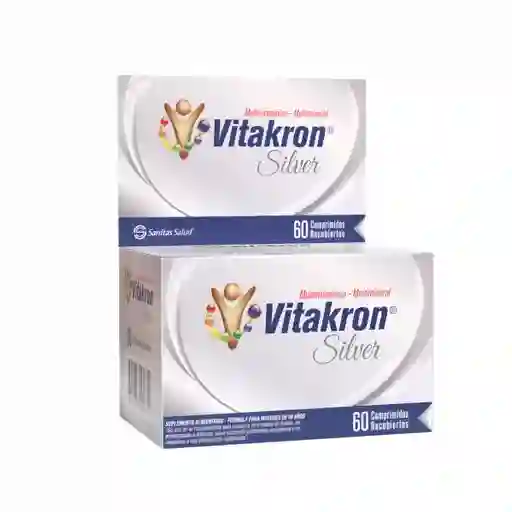 Vitakron Suplemento Alimenticio Multivitamínico Silver