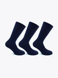 3 Pack Calcetines Hombre Monarch Largo Americano Talla T/u