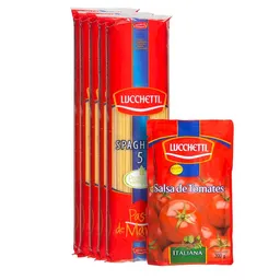 Lucchetti Pack de Pasta Spaghetti 200 g