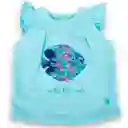 Polera Bebé Niña Agua Pillín Talla 6 M