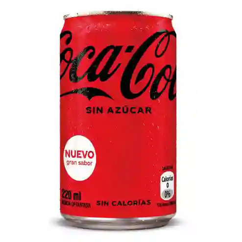 Coca Cola Sin Azucar 220 ml