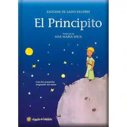 El Principito Tapa Azul Acolchado - De Saint-Exupery Antoine