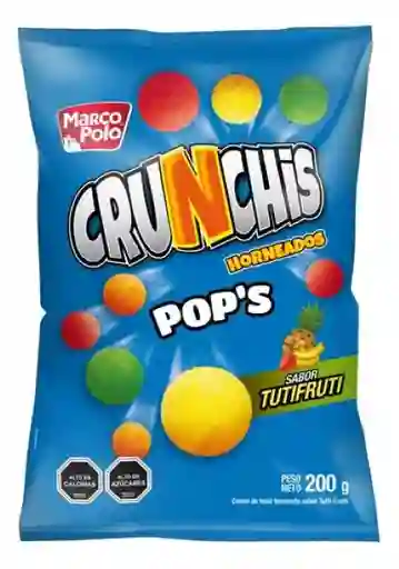 Crunchis Pops Tutifrutti Marco Polo