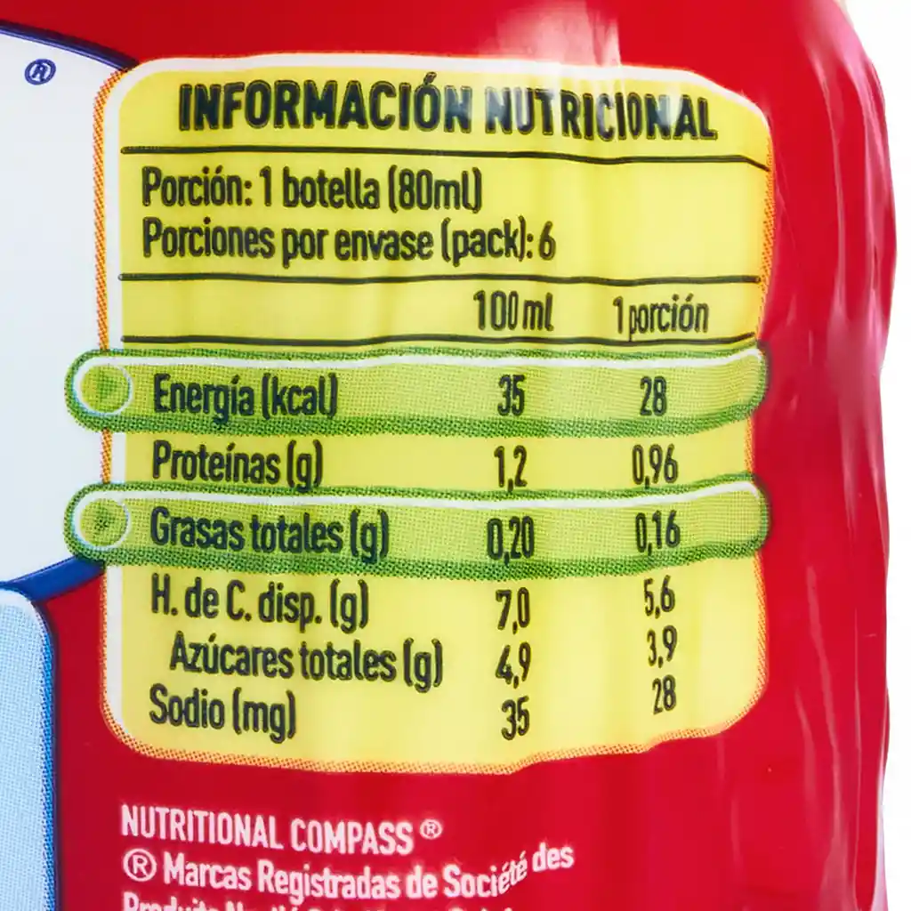 Chamyto Pack Bebida Láctea con Probióticos Sabor Piña/mango