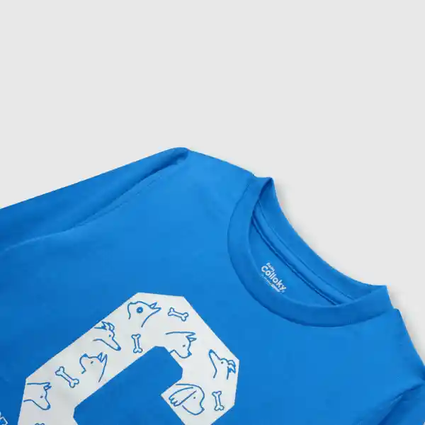 Polera Royal Perros de Bebé Niño Blue Talla 18/24M Colloky