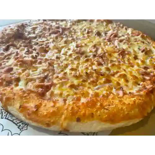 Pizza jamon mediana