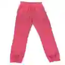 Pantalón Buzo Niña Rosado Pillin 14