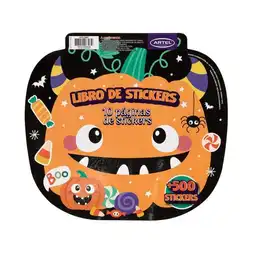 Artel Libro de 500 Stickers Halloween