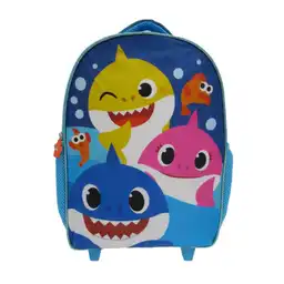 Disney Mochila Con Ruedas Baby Shark 14