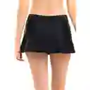 Bikini Short Falda Negro Talla L Samia