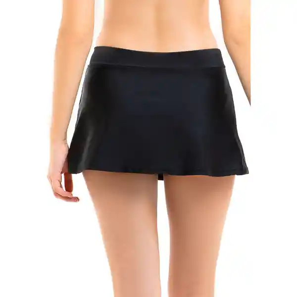 Bikini Short Falda Negro Talla L Samia