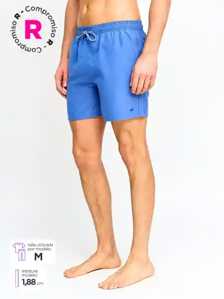 Robert Lewis Traje de Baño Bas Azul L SS25
