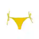 Bikini Calzón Colaless Con Amarras Amarillo Talla XL Samia