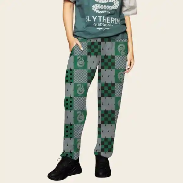 Pantalón Harry Potter Quidditch Slytherin Talla XS