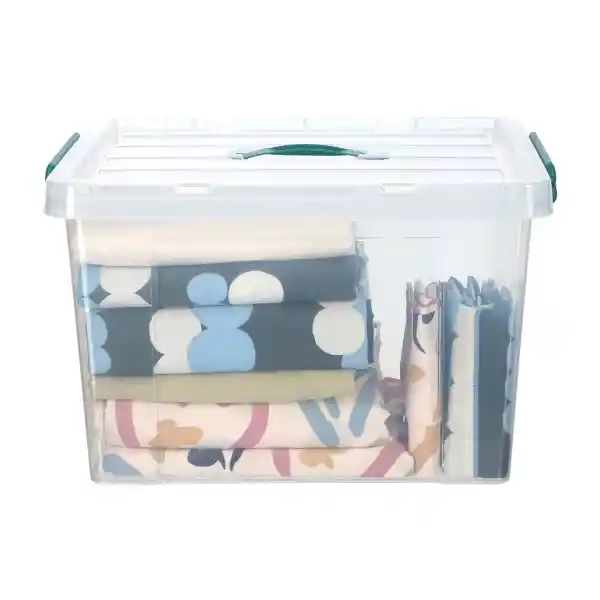 Caja Plástica Con Tapa 50 L