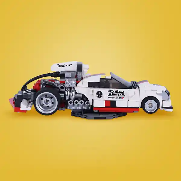 Set de Construcción Auto de Carreras Miniso