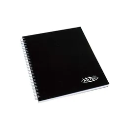 Artel Croquera Tapa Negra Bond 24 80Hjs 16X21