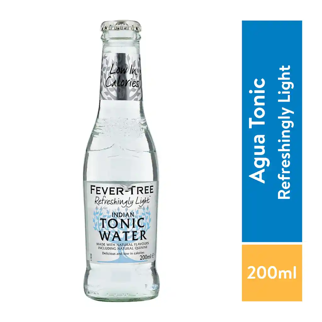 Fever Tree Pack 4X Indian Light Tonic Water