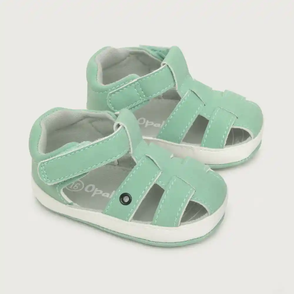 Sandalias Textil Niño Menta Talla 14