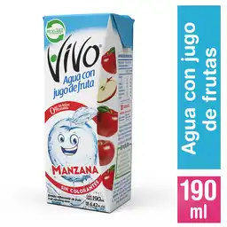 Vivo Agua Saborizada con Jugo de Manzana