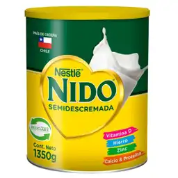 Nido Leche Semidescremada Tarro