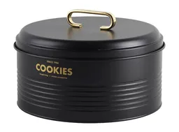 Canister Urban Cookies Black Ripley Home