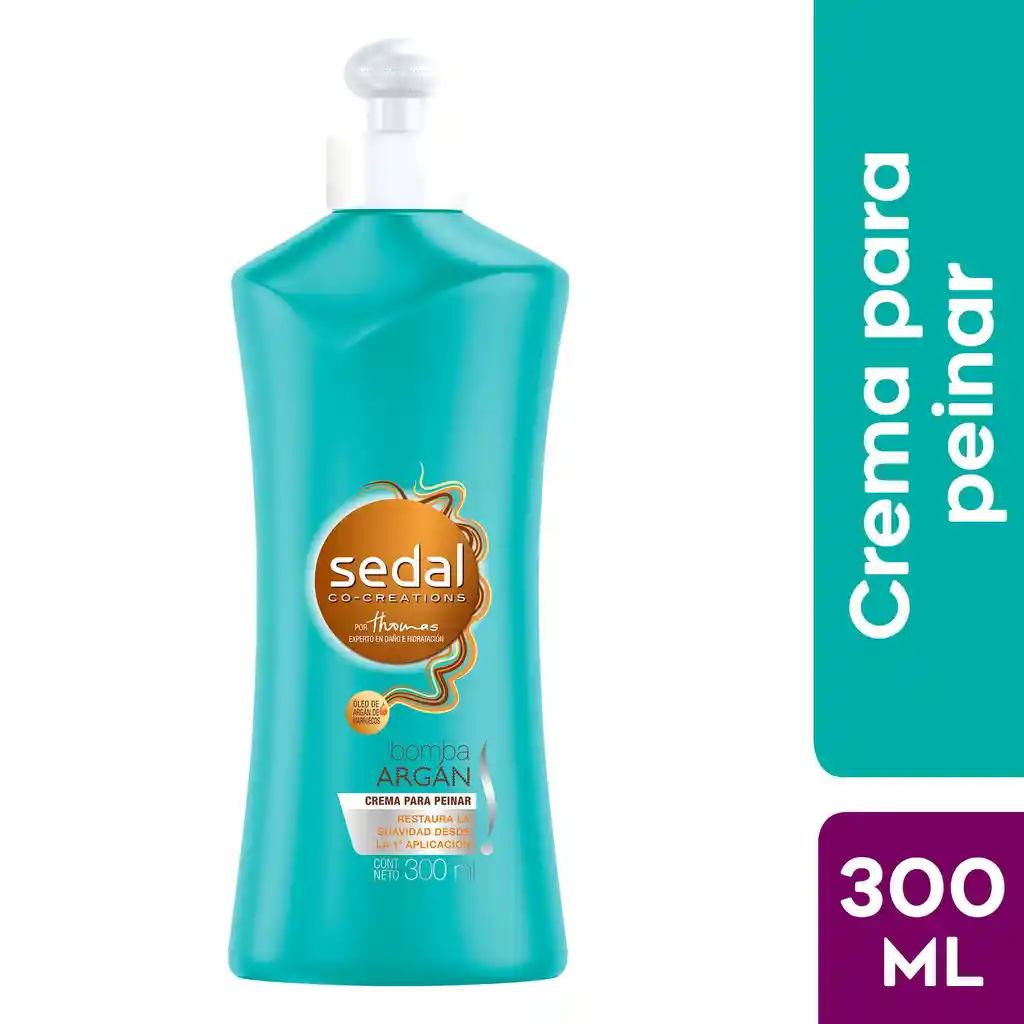 Sedal Crema para Peinar Bomba de Argán