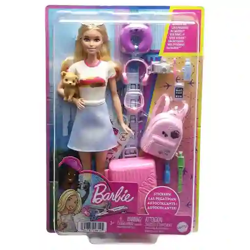 Barbie Muñeca Viajera HJY18