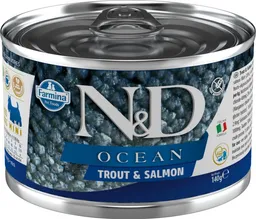 N&D Alimento Para Perro Húmedo Ocean Trout & Salmón Mini