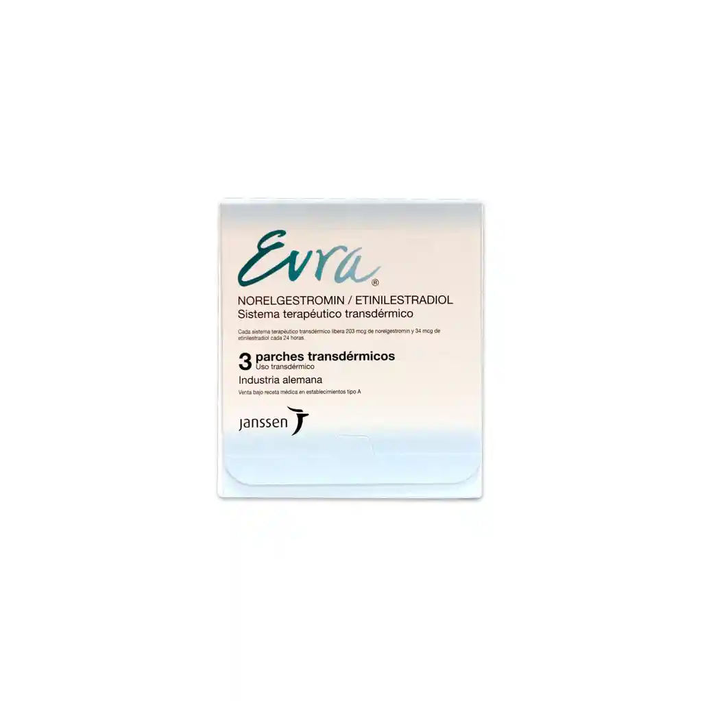 Evra Parche Transdérmico (203 mg / 34 mg)
