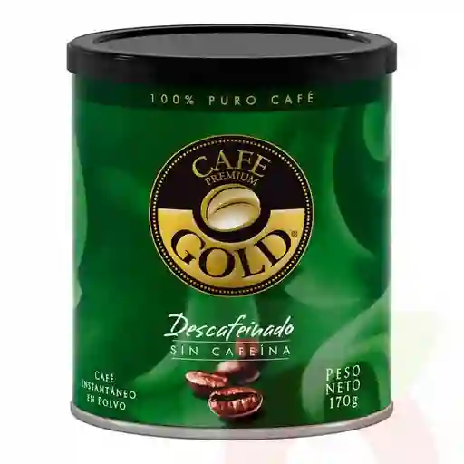 Gold Café Descafeinado sin Cafeína 