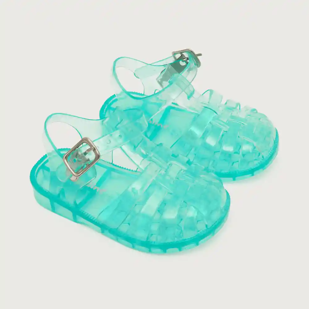 Sandalias Aqua De Niño Celeste Talla 29