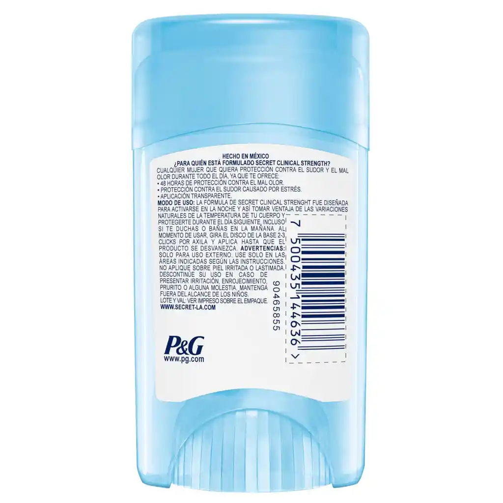 Secret Desodorante Clinical Strength PH Balanced en Gel