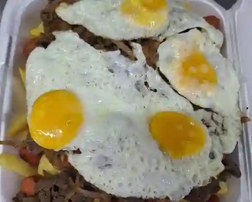 Chorrillana Churrasco para 4 Personas