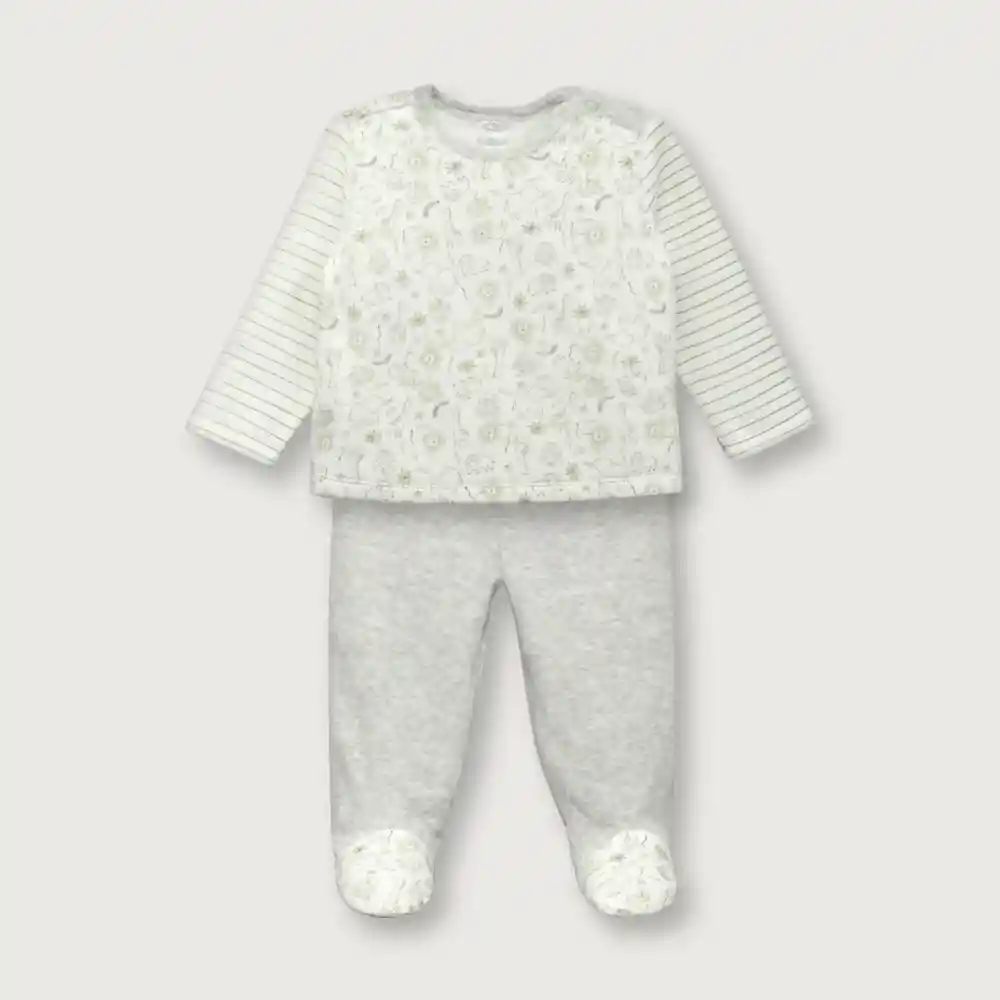 Clemente Animales Niño Gris Talla 3M Opaline