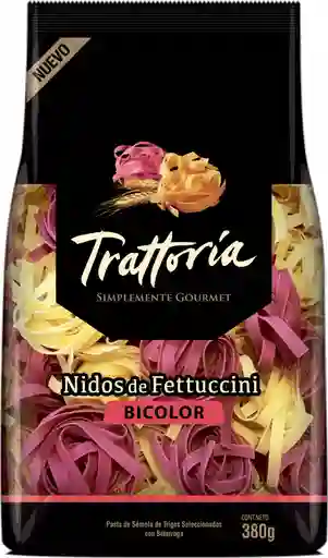 Trattoria Nidos de Pasta Fettuccini Bicolor
