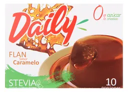 Daily Flan Sabor a Caramelo con Stevia