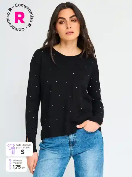 Marquis Suéter Cher C Negro S S25