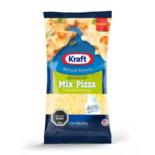 Mix Pizza Queso Granulado Kraft