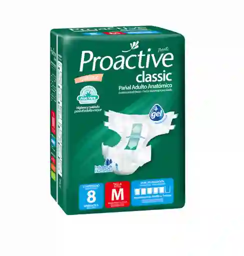 Proactive Pañal Ad Mediano X 8