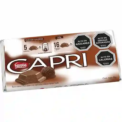 3 x Nestlé Barra de Chocolate Capri con Trufa