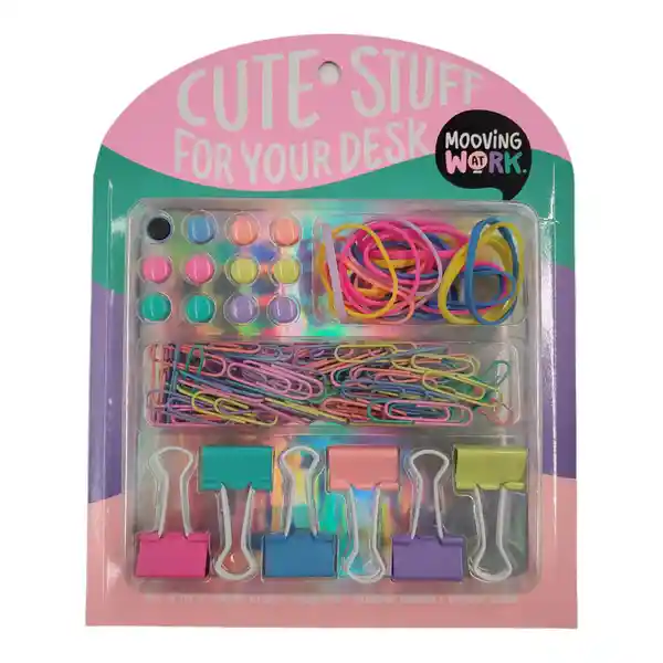Mooving at Work Set de Oficina Cute Stuff