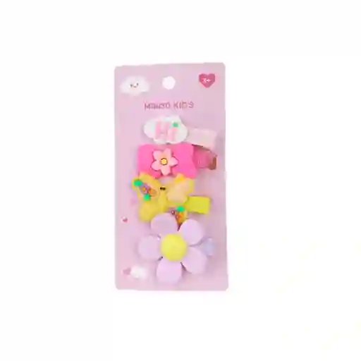 Set Broches Para Cabello Multicolor Miniso