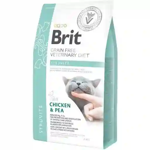Brit Alimento de Gato Dieta Struvite Sabor Pollo y Guisantes