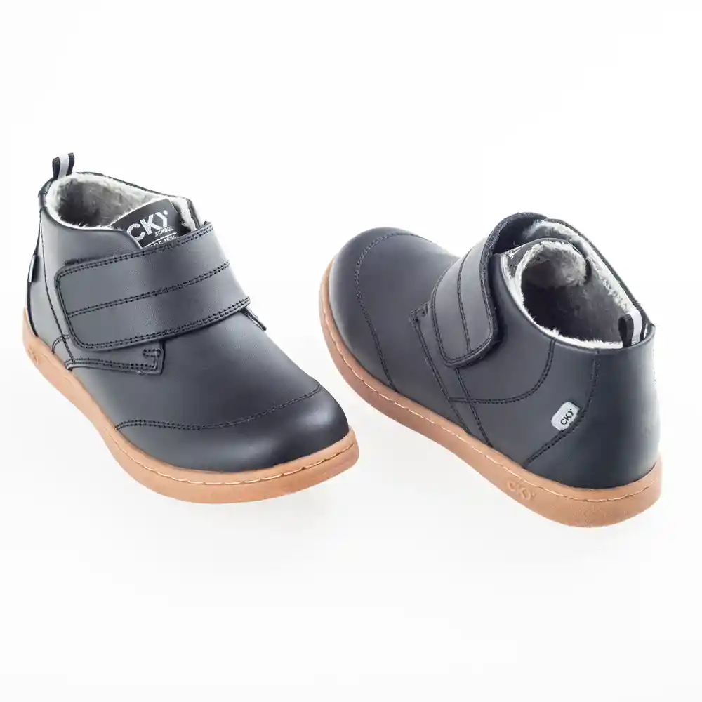 Botines Escolar 2 De Niña Junior Negro Talla 33