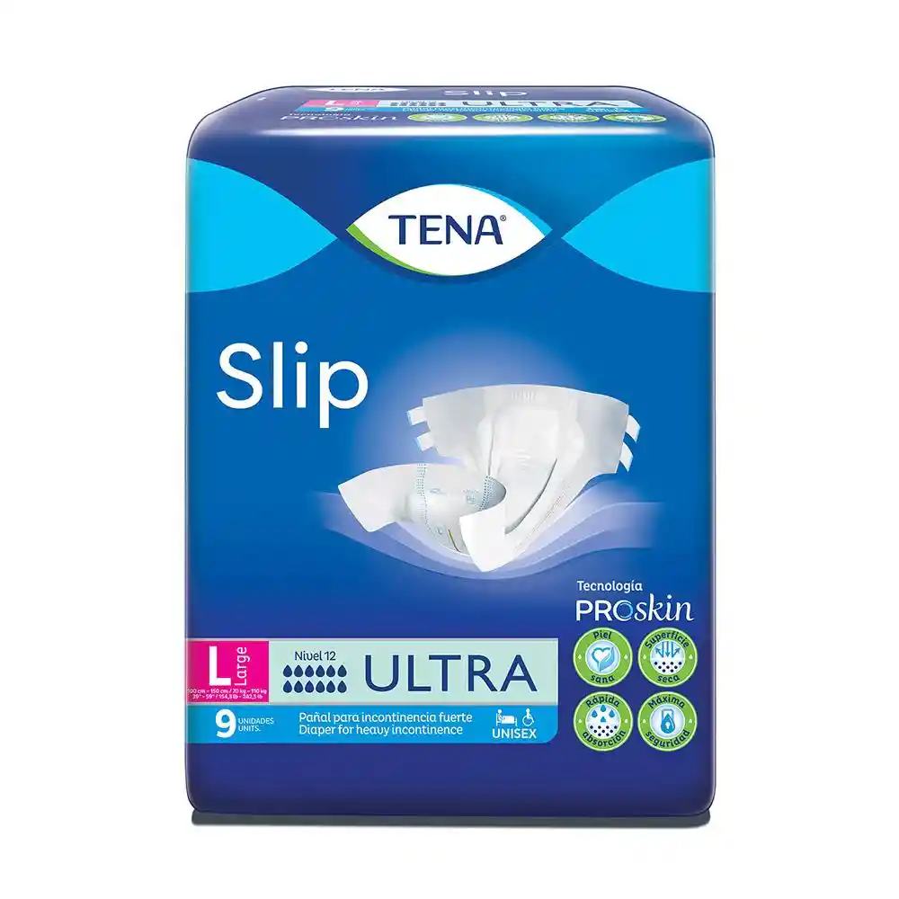 Tena: Pañal Slip Para Adulltos Talla L